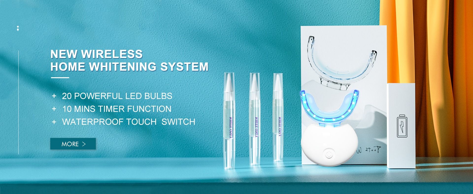 Private Label Best Home Luxury Gel Pen Teeth Whitening LED Kits