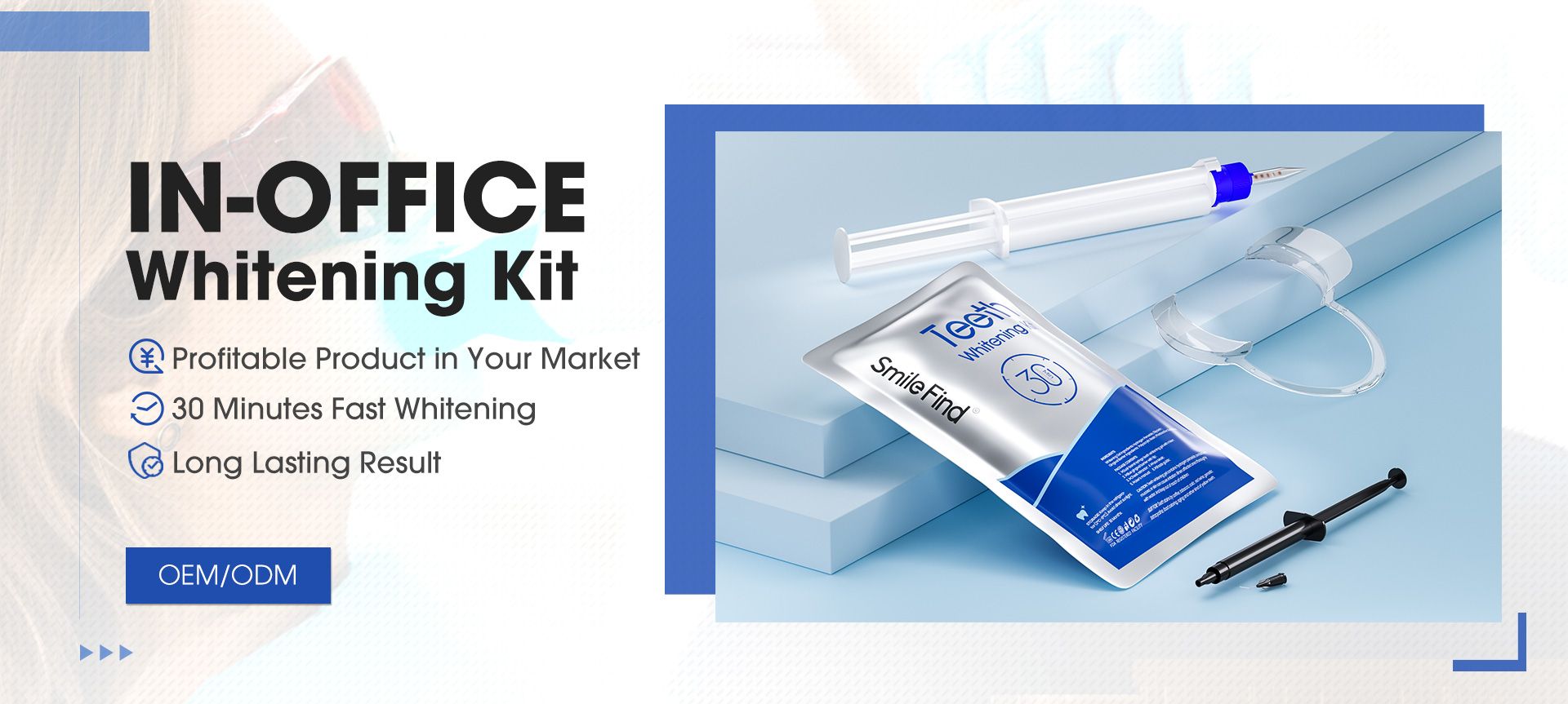 Private Label In Office Professional Teeth Whitening Kit