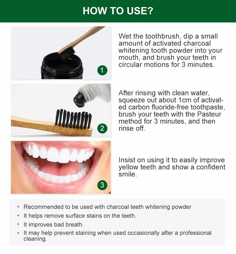 2022 New Activated Charcoal Toothpaste