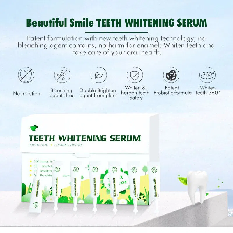 Plaque Stains Cleaning Teeth Whitening Essence Gel Serum