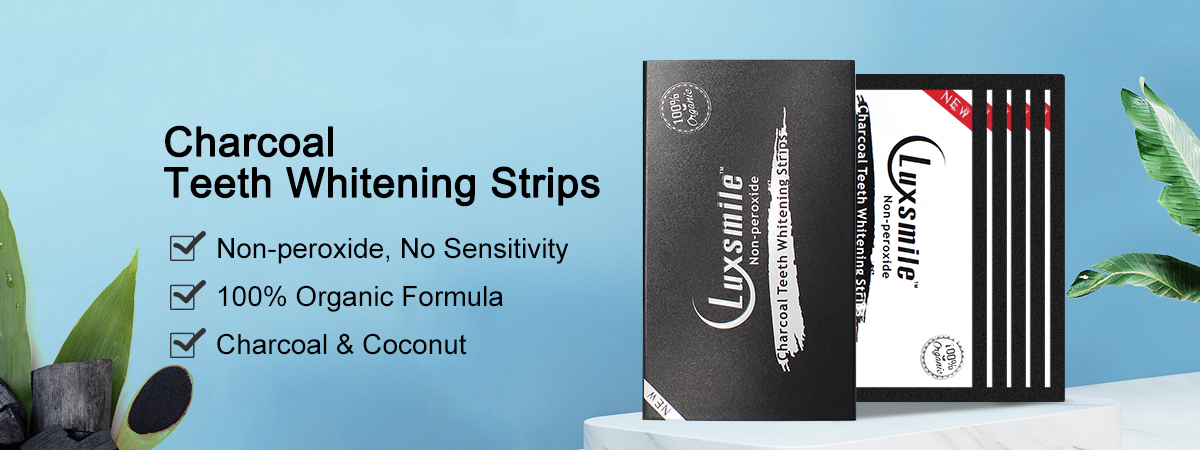 Coconut Activated Charcoal Teeth Whitening Strips