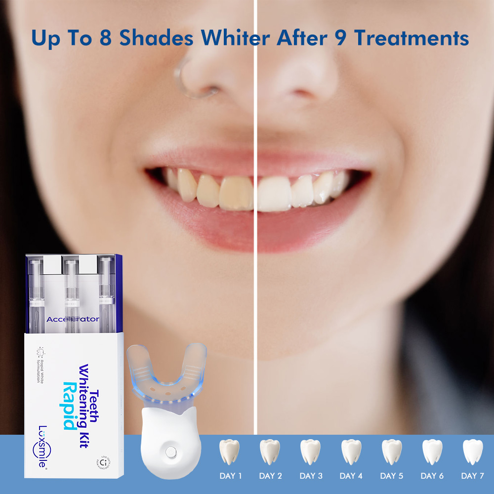 Teeth Whitening Kit Rapid Home Use