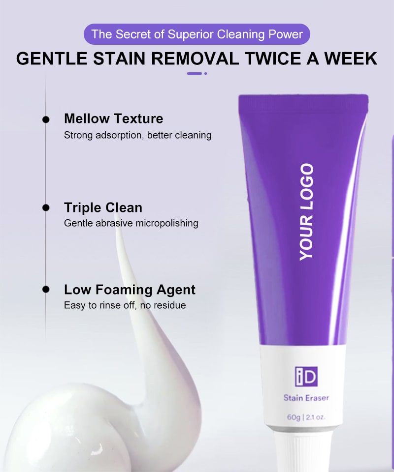 OEM Stain Removal Purple Toothpaste Dental Plaque Disclosing Agent Solution Indicator