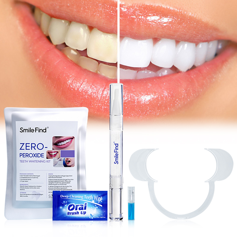Zero-Peroxide Salon Teeth Whitening Kit With Pen