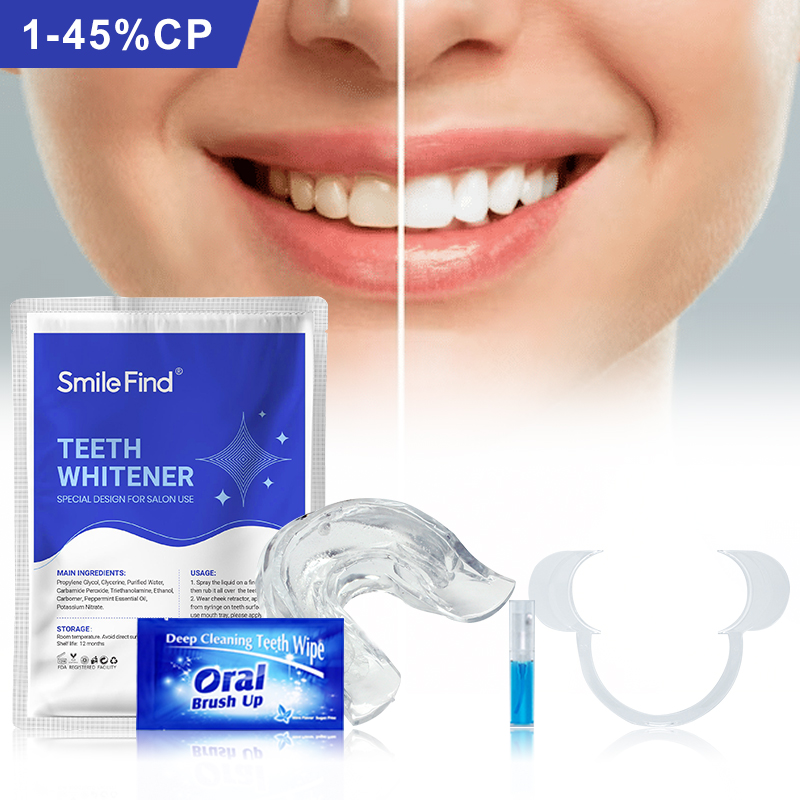 CP Salon Teeth Whitening Kit With Preloaded Mouth Tray