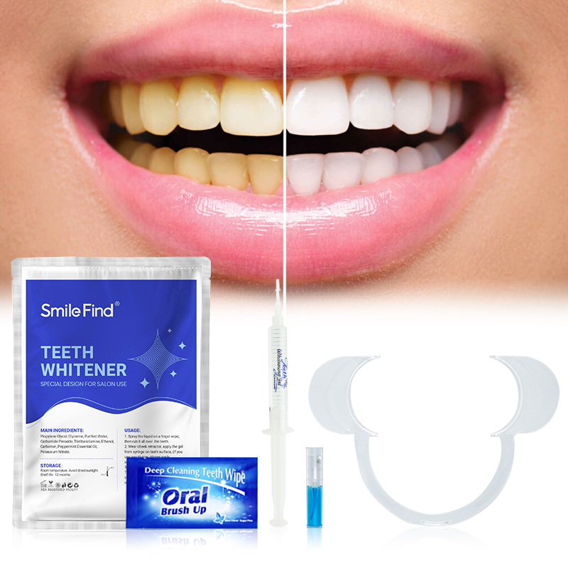 CP Salon Teeth Whitening Kit With Syringe Gel