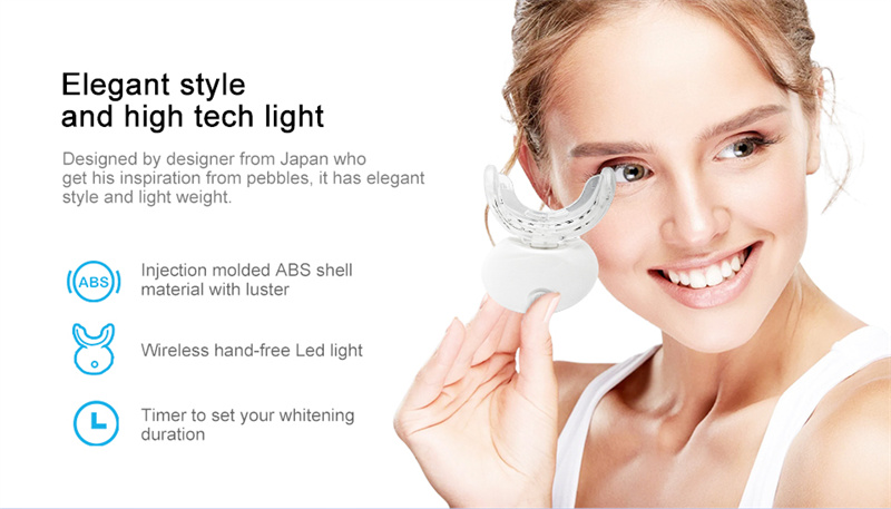 Private Label Best Home Luxury Gel Pen Teeth Whitening LED Kits