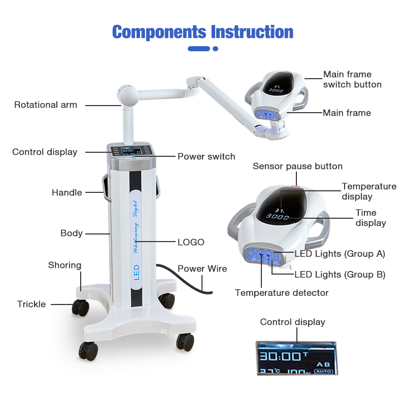 60W Mobile Teeth Whitening Machine 1 Unit Wholesale