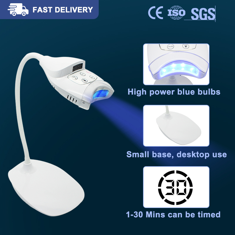 Desktop LED Teeth Whitening Lamp For Salon and Spa Expansion