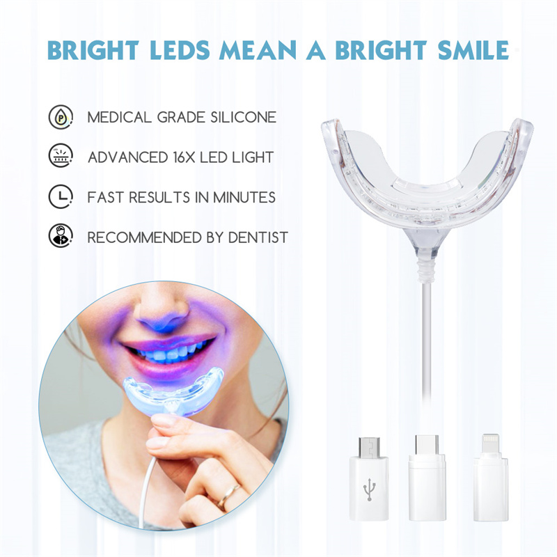 16 Bulbs USB Teeth Whitening Light