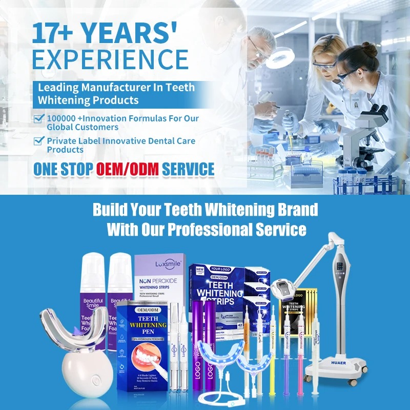 Professional Teeth Whitening Liquid and Powder Kit for Dental Clinic 5 Patients Use