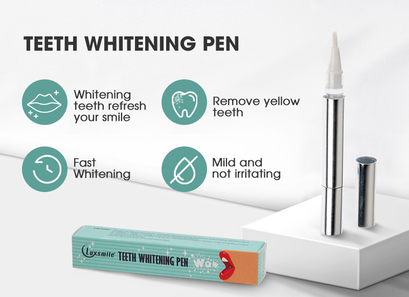 Dual-Action Whitening Teeth Whitening Strips   Pens For Effective Whitening