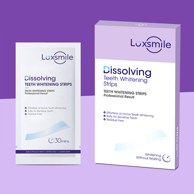 Dissolving Teeth Whitening Strips With No Sensitivity