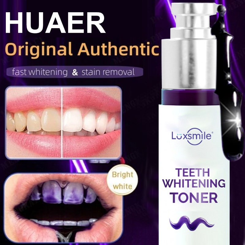 V34 Colour Corrector Purple Teeth Whitening Toothpaste