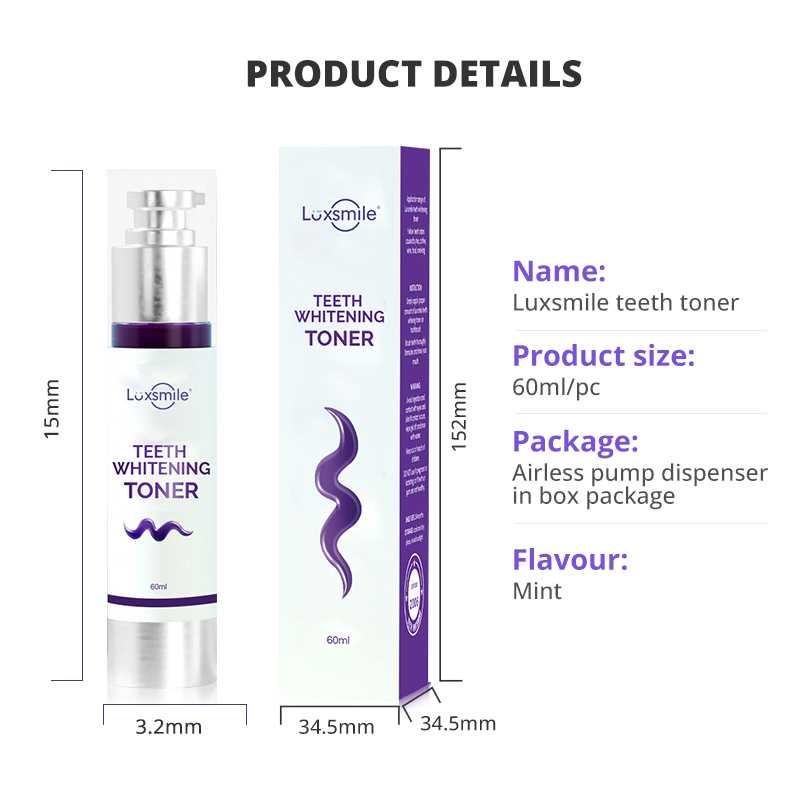 V34 Colour Corrector Purple Teeth Whitening Toothpaste