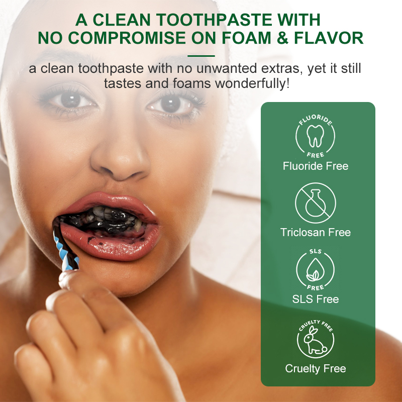 Daily Bamboo Charcoal Teeth Whitening Oral Care Kit