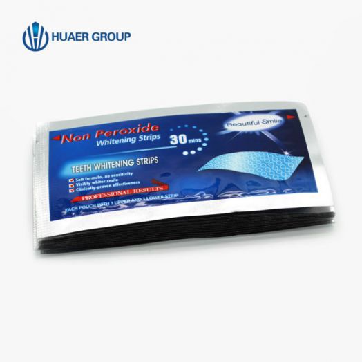 Non Peroxide Teeth Whitening Strips Private Label