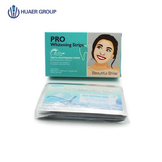 Private Label Peroxide Teeth Whitening Strips