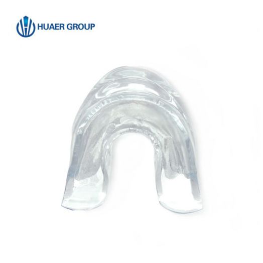 Dual Silicone Mouth Tray with Teeth Whitening Gel