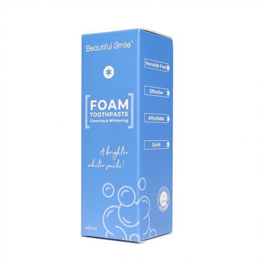 foam whitening toothpaste