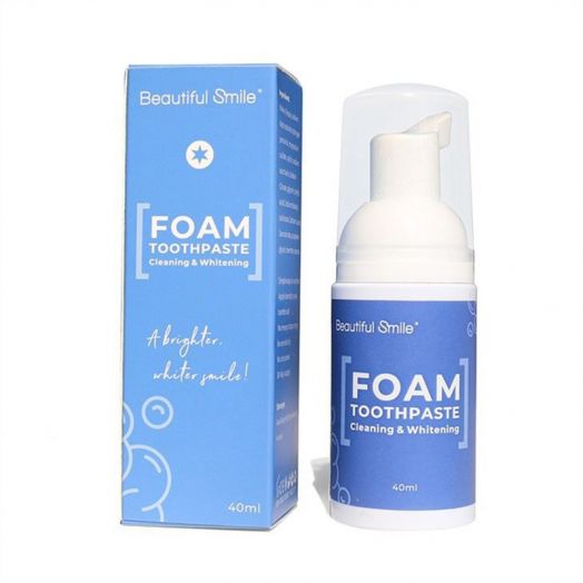 Private Label Natural Organic Teeth Cleaning and Whitening Foam Toothpaste