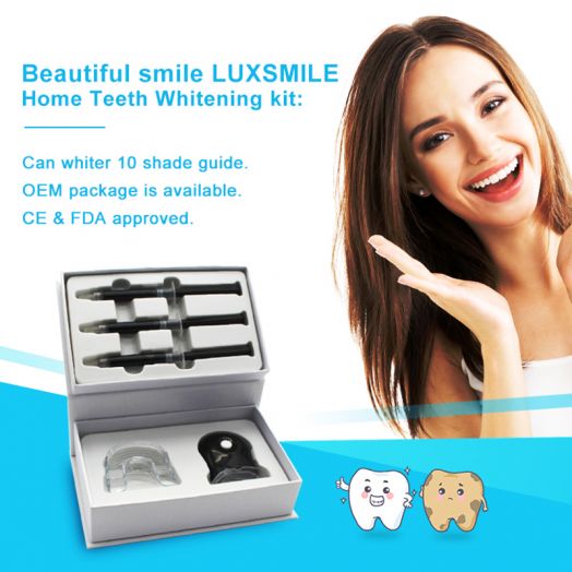 Non Peroxide Home Mobile Wireless 6 Led Activated Teeth Whitening Kits For Home Use