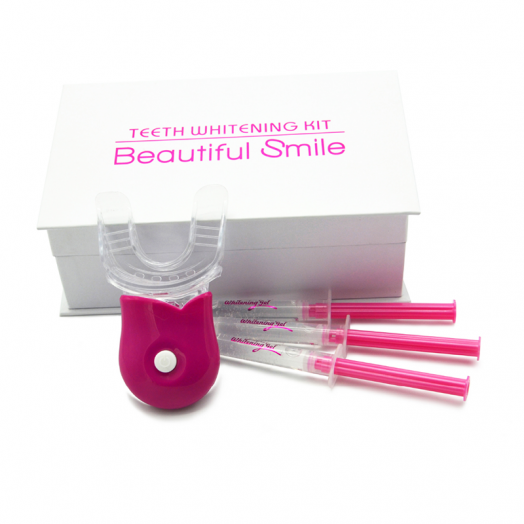 Non Peroxide Home Mobile Wireless 6 Led Activated Teeth Whitening Kits For Home Use
