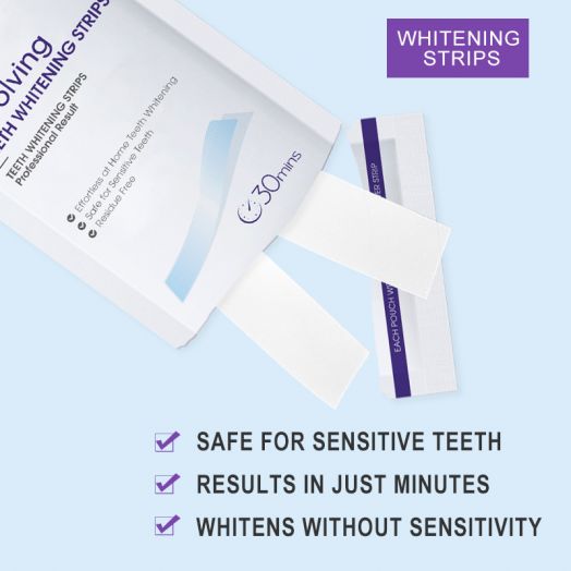 Dissolving Teeth Whitening Strips With No Sensitivity