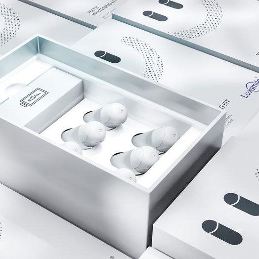 PAP Capsule Teeth Whitening Kit With Led Light