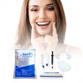 Two Patients Use Professional Teeth Whitening Gel Kit Used by Clinic Dentist