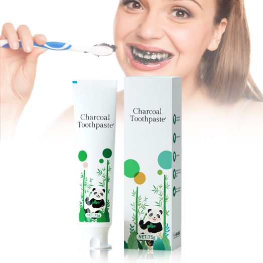 Natural Bamboo Charcoal Teeth Whitening Toothpaste