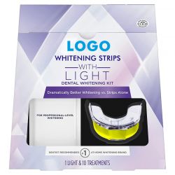 Strips & Light Teeth Whitening Kit