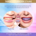 Purple Fresh Lemon Flavor Alcohol-Free Teeth Whitening Strips No sensitivity