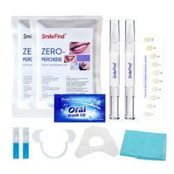 Zero-Peroxide Salon Teeth Whitening Kit With Pen