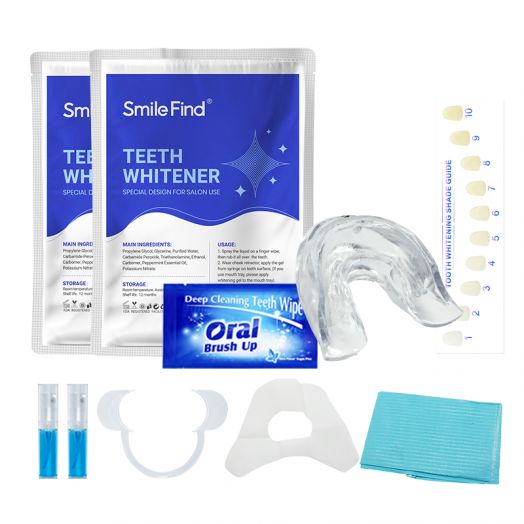 44%CP Popular Salon Teeth Whitening Kit With Preloaded Mouth Tray