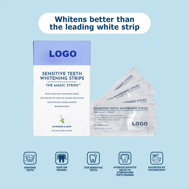 Gentle & Sensitivity-Free: Dissolvable Teeth Whitening Strips for a Soothing Brightening Experience