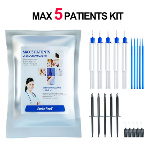 5 People Use More Cost-Effective Teeth Whitening Kit for Dental Clinic