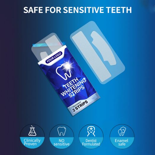 Dual-Action Whitening Teeth Whitening Strips + Pens For Effective Whitening