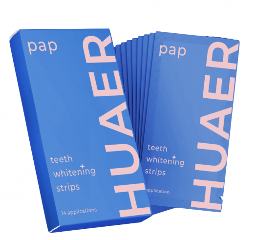 Daily Use PAP Teeth Whitening Gel Strips For Sensitive Teeth