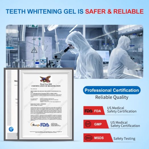 Best Teeth Hydrogen Peroxide Whitening Gel Syringes Used by Dentists