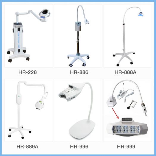 Simple Clip-On Table Teeth Whitening Machine for Salon