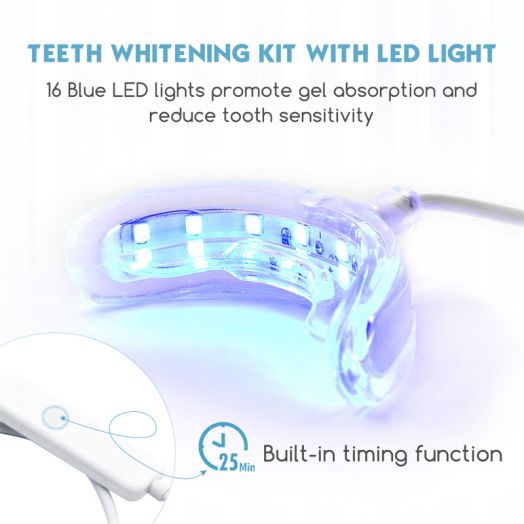 16 Bulbs All Compatible USB Teeth Whitening Light For Home Teeth Whitening