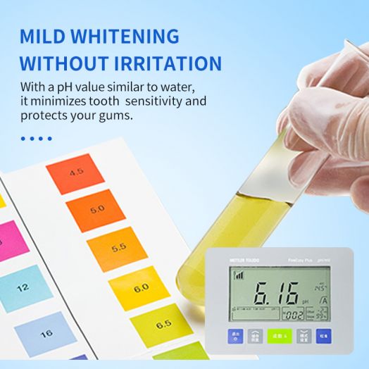 Zero-Peroxide Salon Teeth Whitening Kit With Syringe Gel