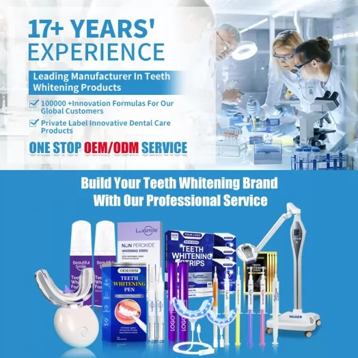 Non Peroxide Gentler Dissolving Teeth Whitening Strips