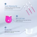 Non Peroxide Home Mobile Wireless 6 Led Activated Teeth Whitening Kits For Home Use