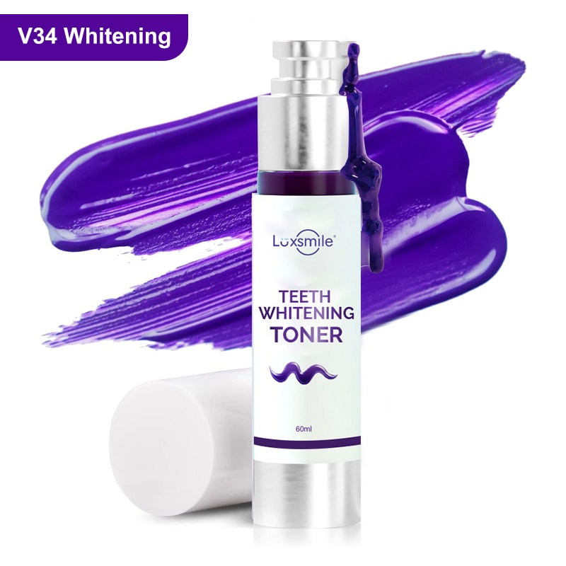 V34 Colour Corrector Purple Teeth Whitening Toothpaste