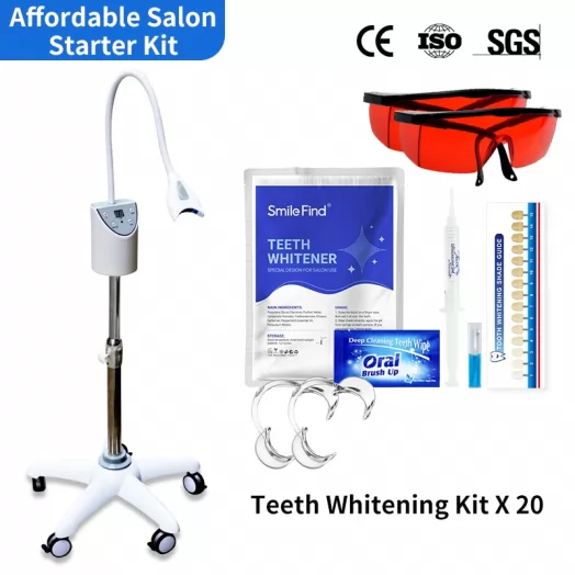 Affordable Salon Starter Kit with Teeth Whitening Machine