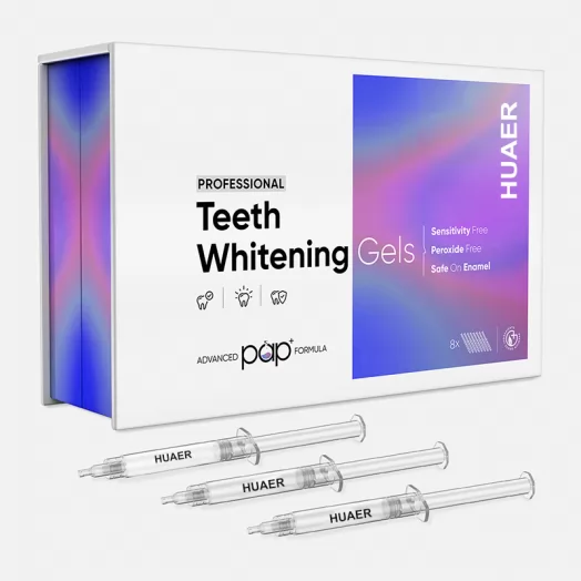 8 Refill PAP 0 Sensitive Teeth Whitening Syringes Gel Kit